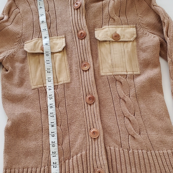 Lauren Jeans Company Large Cardigan Button up Sweater - Picture 8 of 9